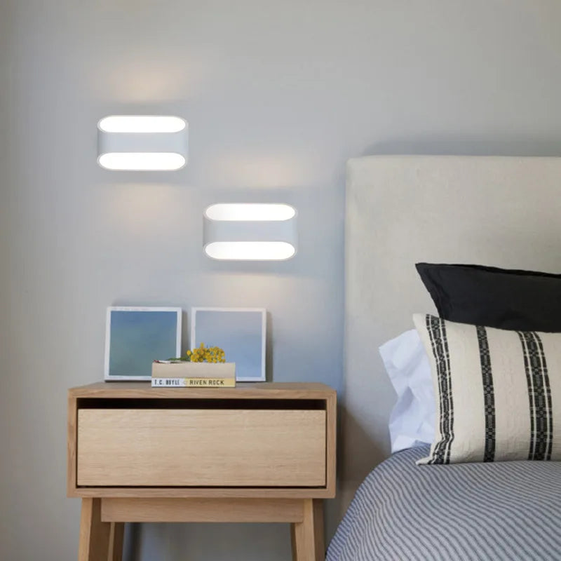 DecorBites™ LED Wall Lamps 5W 3W Modern Bedroom Kitchen Corridor Lighting Aluminum AC85-265V