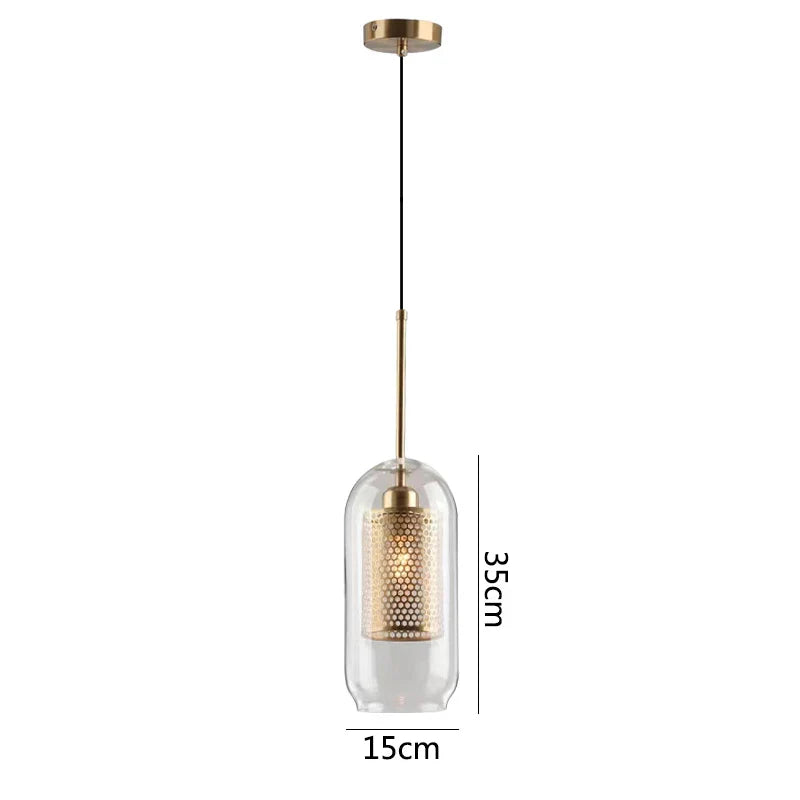 Decorbites™ Glas-Hängeleuchten: Nordischer Stil für Esszimmer, Küche und Schlafzimmer Beleuchtung