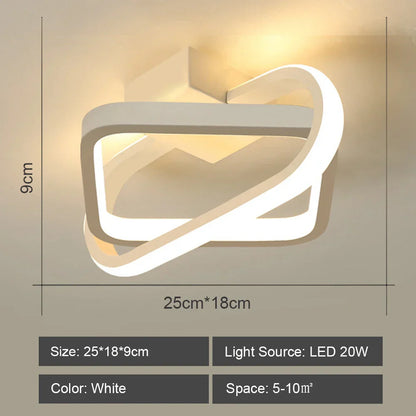 Decorbites™ LED-Deckenleuchte für modernes Wohnzimmer- und Schlafzimmerbeleuchtung