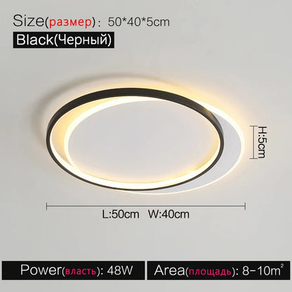 Decorbites™ LED-Deckenleuchte-Set – Modern minimalistisches nordisches Schlafzimmer-Wohnzimmer-Beleuchtung
