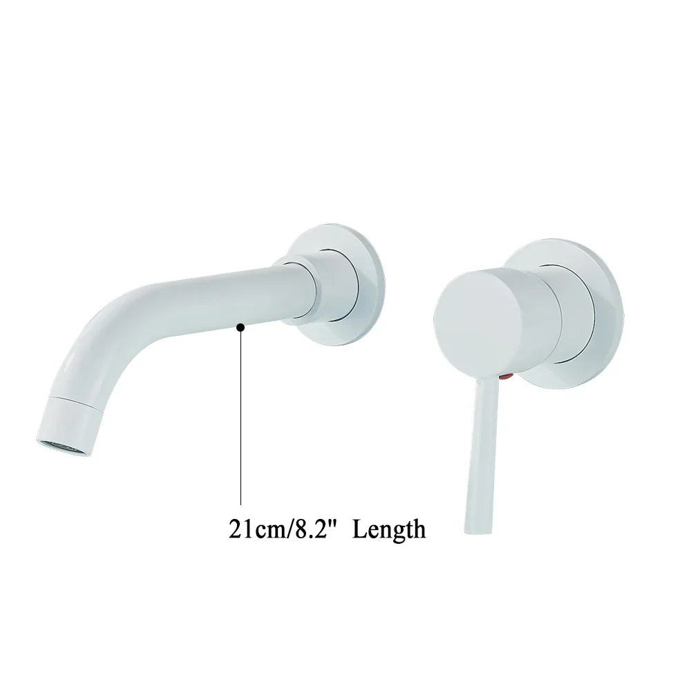 Gold Brass Wall Faucet