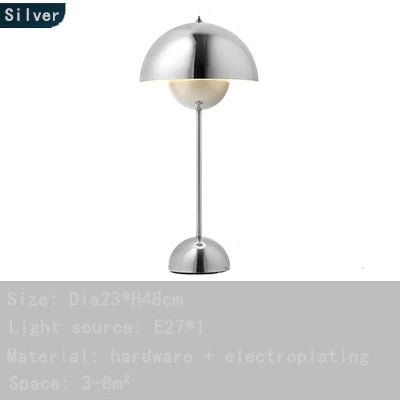 Decorbites™ Eisen-Pilzförmige Macaron-Tischlampe - Moderne Minimalistische LED-Heimdekoration