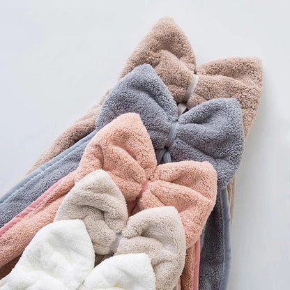 Decorbites™ Korallen-Samt Weiche Handtücher Super Absorbierend für Küche Badezimmer Zuhause Haare