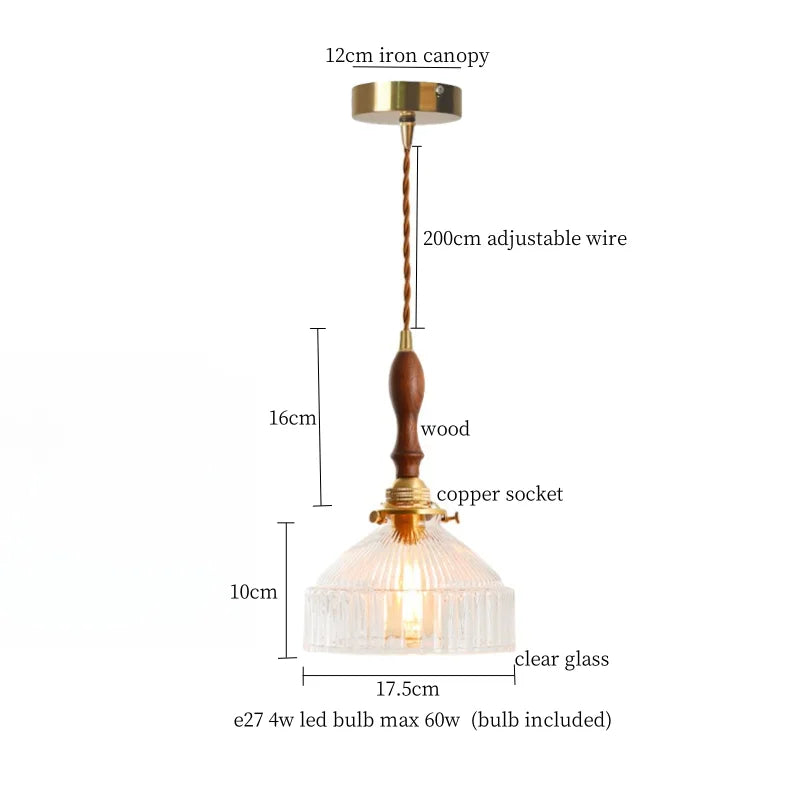 Decorbites™ Grüne Wellenglas-Hängeleuchte: Modernes Minimalismus für Wohnzimmer, Schlafzimmer, Café
