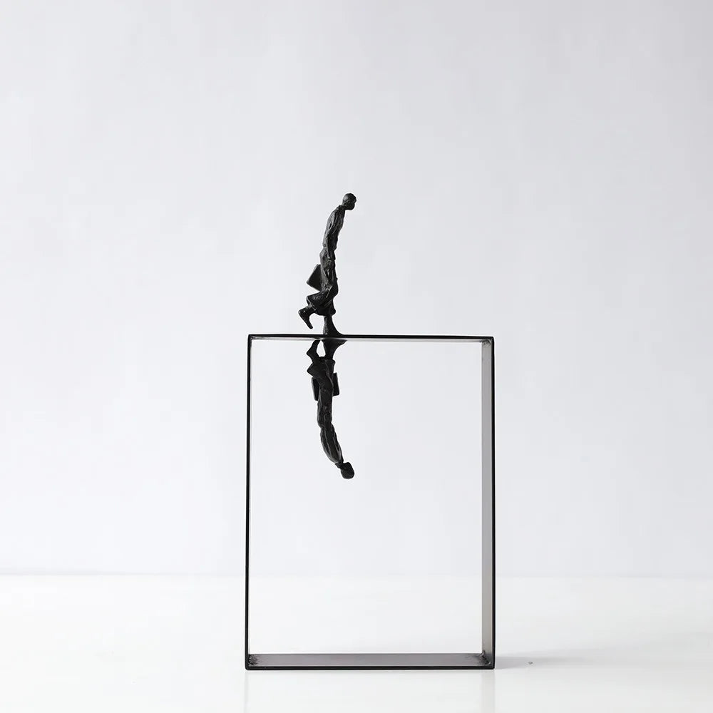 Decorbites™ Abstrakte Harz-Skulptur Begegnungsornament - Wohnungsdekoration Figur
