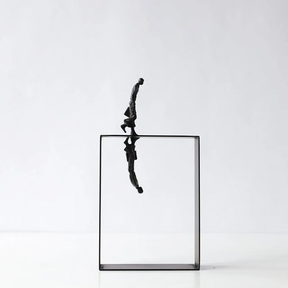Decorbites™ Abstrakte Harz-Skulptur Begegnungsornament - Wohnungsdekoration Figur