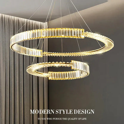 Decorbites™ Kristall-Leuchter: Moderne Luxus-LED-Beleuchtung für Wohnzimmer, Esszimmer und Schlafzimmer