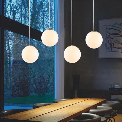 Decorbites™ Glas-Kugelleuchter - Nordisches minimalistisches Kronleuchter für Wohnzimmer & Schlafzimmer