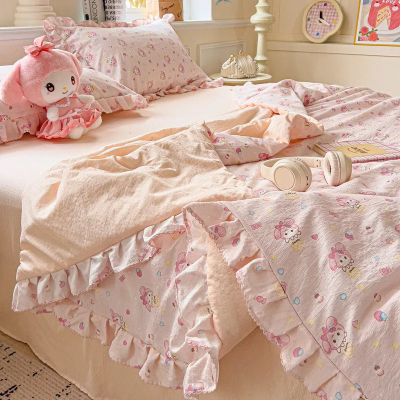 Cotton Patchwork Summer Quilt