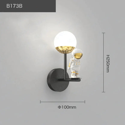 Decorbites™ Kinder-Astronaut-Wandlampe: Moderne Raumthemen-Schlafzimmerleuchte