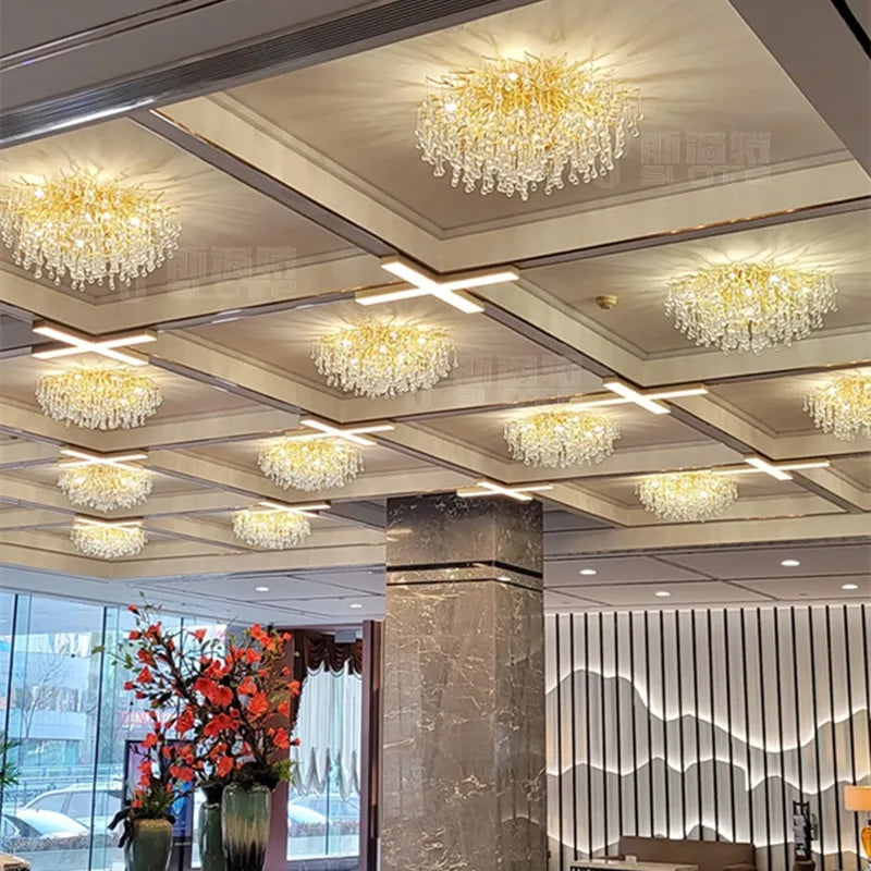 Decorbites™ Kristall-LED-Wandleuchte für Wohnzimmer und Schlafzimmer, moderne Innenraum-Wandlampe