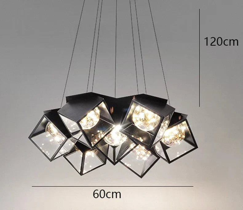 DecorBites™ LED Pendant Chandeliers for Modern Home Decor and Indoor Lighting