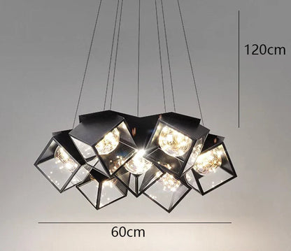 DecorBites™ LED Pendant Chandeliers for Modern Home Decor and Indoor Lighting