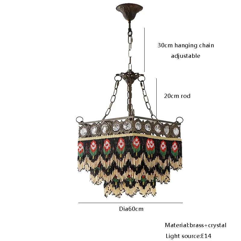 Decorbites™ Französischer Messing-Kristall-Deckenleuchter | Klassische Europäische Hängeleuchten