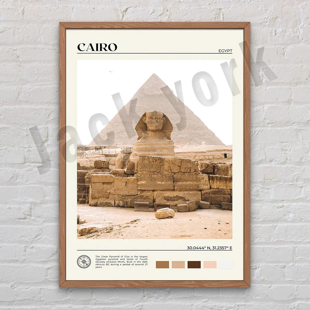 DecorBites™ Africa Landscape Posters Collection