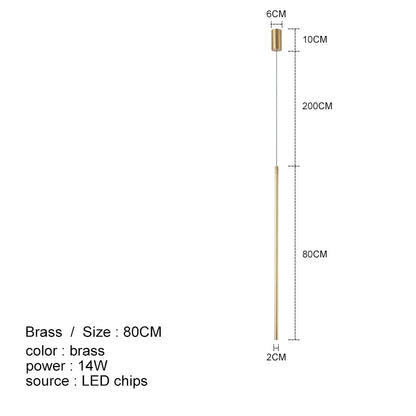 Decorbites™ LED-Leitungsleuchter: Nordische kreative Beleuchtung für Wohnzimmer & Schlafzimmer