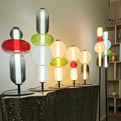 Decorbites™ Glasbodenleuchte LED Tischlampe – Italienisches Design Hohe Qualität