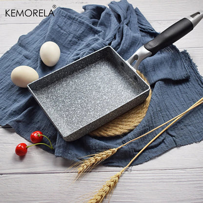 Decorbites™ Japanische Medizinische Stein Antihaft-Pfanne | Tamagoyaki-Omelett-Pfanne