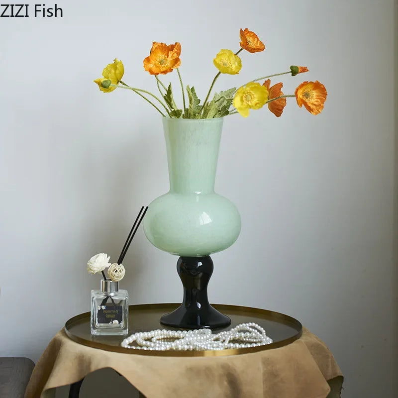 Glass Goblet Desk Vase