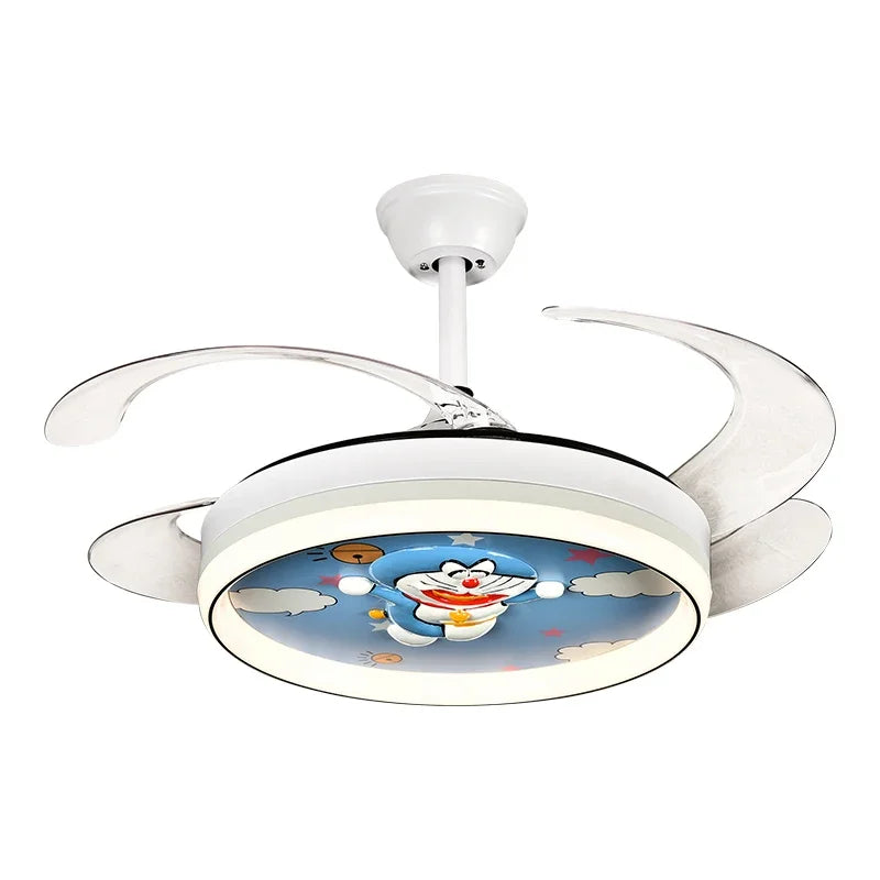 Decorbites™ dimmbare Smart-Home-LED-Deckenventilatorleuchte mit Fernbedienung