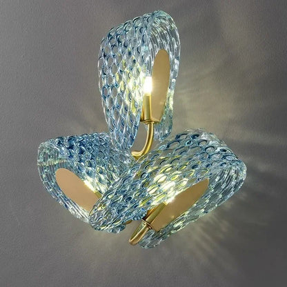 DecorBites™ Luxe Copper Leaf LED Ceiling Chandelier for Home, Bedroom, and Dining Room