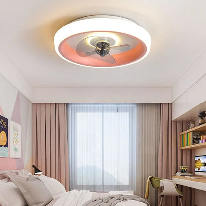 Decorbites™ 50 cm Deckenventilator mit unsichtbaren Flügeln, geräuschloser Betrieb für Schlafzimmer, Wohnzimmer