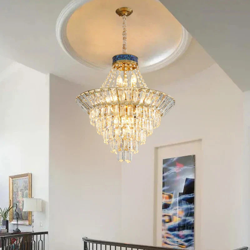 Decorbites™ Kristall-Duplex-Kronleuchter: Modern und elegant für Hotels, Villen und Wohnräume