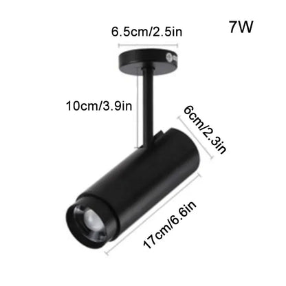DecorBites™ Adjustable Beam Ceiling Spotlight for Store Office Bar Accent Lighting