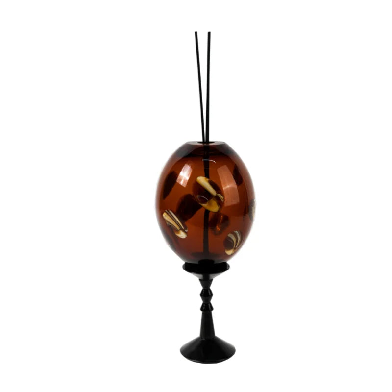 DecorBites™ Geometric Circle Glass Vase Candlestick Home Decor