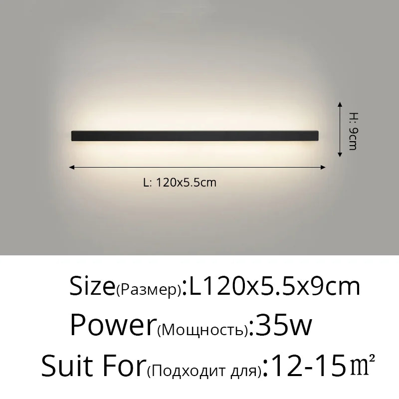 Decorbites™ Acryl-LED-Wandleuchten mit Haken für Schlafzimmerregale & Hintergrundwanddekoration