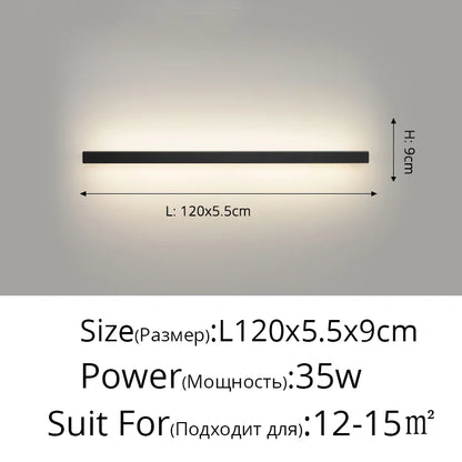 Decorbites™ Acryl-LED-Wandleuchten mit Haken für Schlafzimmerregale & Hintergrundwanddekoration