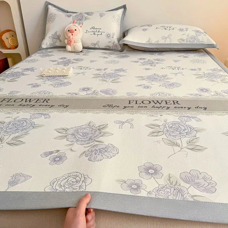 Decorbites™ Antibakterielles Muster-Matratzen-Set | Hautfreundlich & Weiche Matratze | Sommer-Klimaanlage