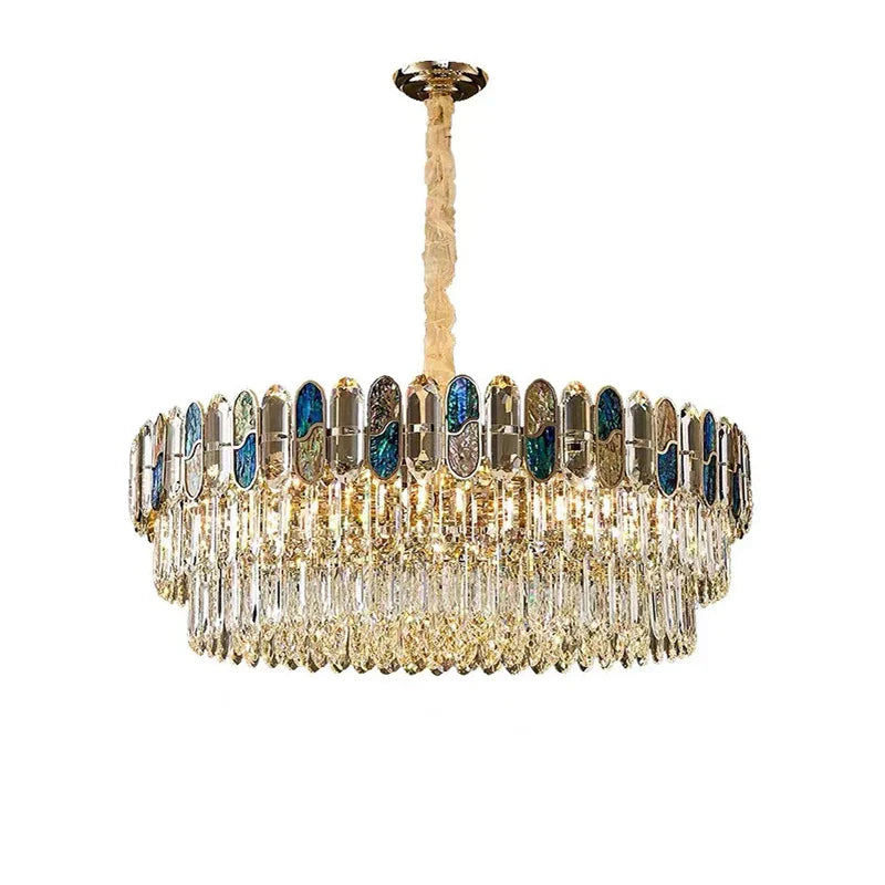 Decorbites™ dimmbare LED-Muschel-Kristall-Leuchter für das Wohnzimmer