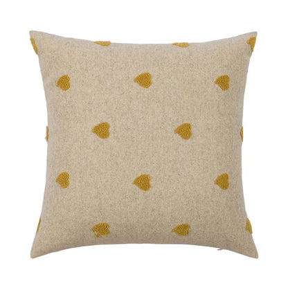 DecorBites™ Geometric Tufted Plush Cushion Cover for Stylish Home Decor