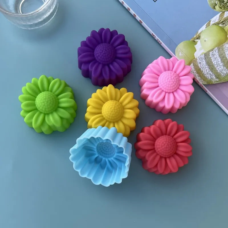 Decorbites™ Little Daisy Silikon-Kuchenform-Set - 20 Stk., Antihaft & Hitzebeständig