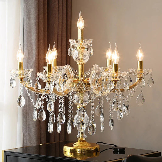 Decorbites™ Kristalltischleuchte: Moderne Luxus-Nordische Innenbeleuchtung für Wohnzimmer und Schlafzimmer