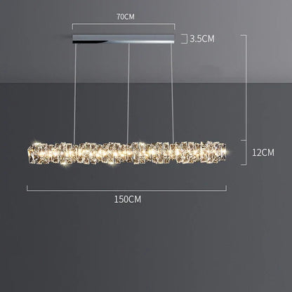 Decorbites™ Elegante Kristallanhänger-Lampe für moderne Esszimmer