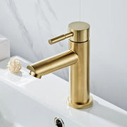 Decorbites™ Gold Beckenarmatur: Edelstahl-Einhebelmischer für Badezimmer und Küche