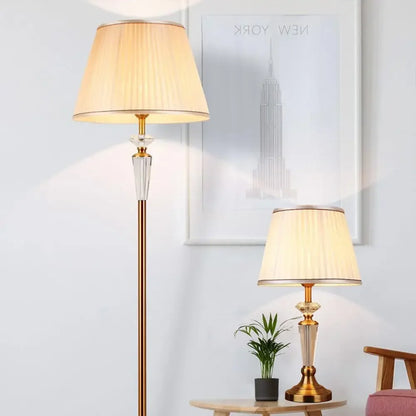 Decorbites™ Kristall-Stehlampe – Europäisch Retro Stehlampe für Wohnzimmer & Schlafzimmer