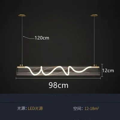 Decorbites™ LED Langrohr-Hängeleuchten: Stilvolle Beleuchtung für Zuhause, Restaurant und Bar