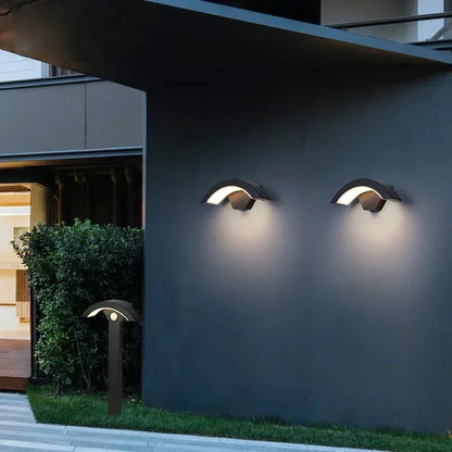 Decorbites™ LED Wasserdichte Außenwandlampen Sensorlampe für Veranda Garten Balkon