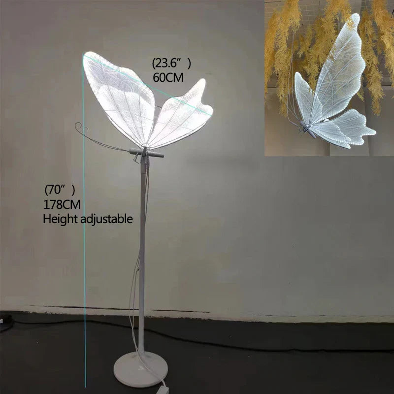 Decorbites™ Spitzen-Schmetterling LED-Hochzeitsdekoration Lampe