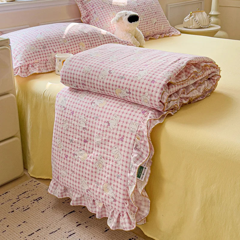 Cotton Patchwork Summer Quilt