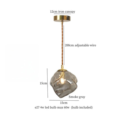 Decorbites™ Lava-Glas-LED-Hängeleuchte: Vintage-Hängelampe für Schlafzimmer, Wohnzimmer, Esszimmer