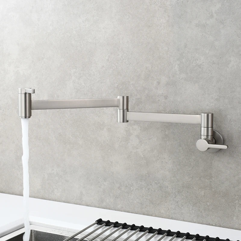 Brass Kitchen Faucet Pot Filler
