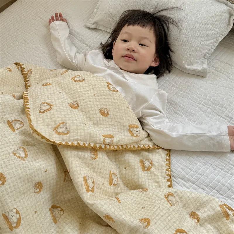 Printed Cooling Summer Blanket