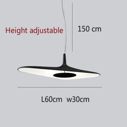 DecorBites™ Irregular Resin Pendant Light for Modern Spaces