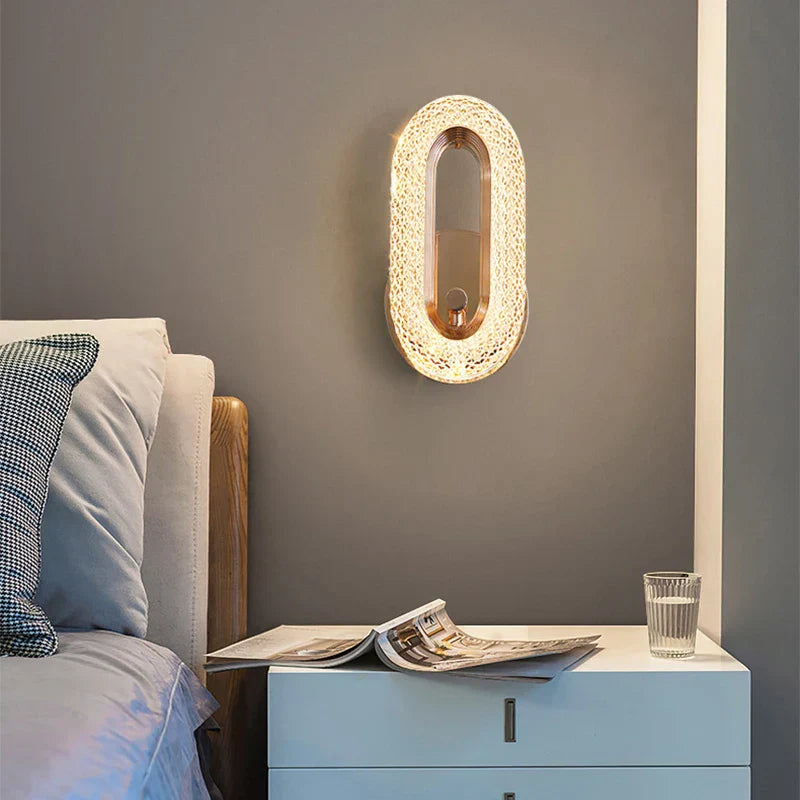 Decorbites™ Kristall-LED-Wandleuchte: Moderne nordische Wandlampen für Wohnzimmer- und Schlafzimmerdekoration