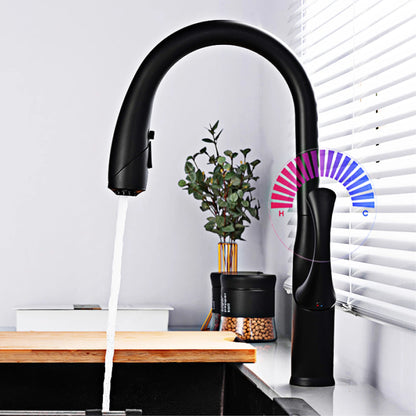 Pull Out Kitchen Faucet – Touch Control Brass Mixer Tap