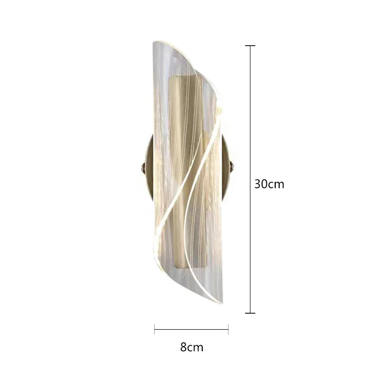 Decorbites™ Himmlische Buch LED Wandlampe - Modernes Acryl-Design für Wohnzimmer und Schlafzimmer